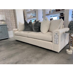 Outside The Box 86” Carlton 41" Deep Nomad Snow Performance Slipcover Tucked Under Trillium Sofa