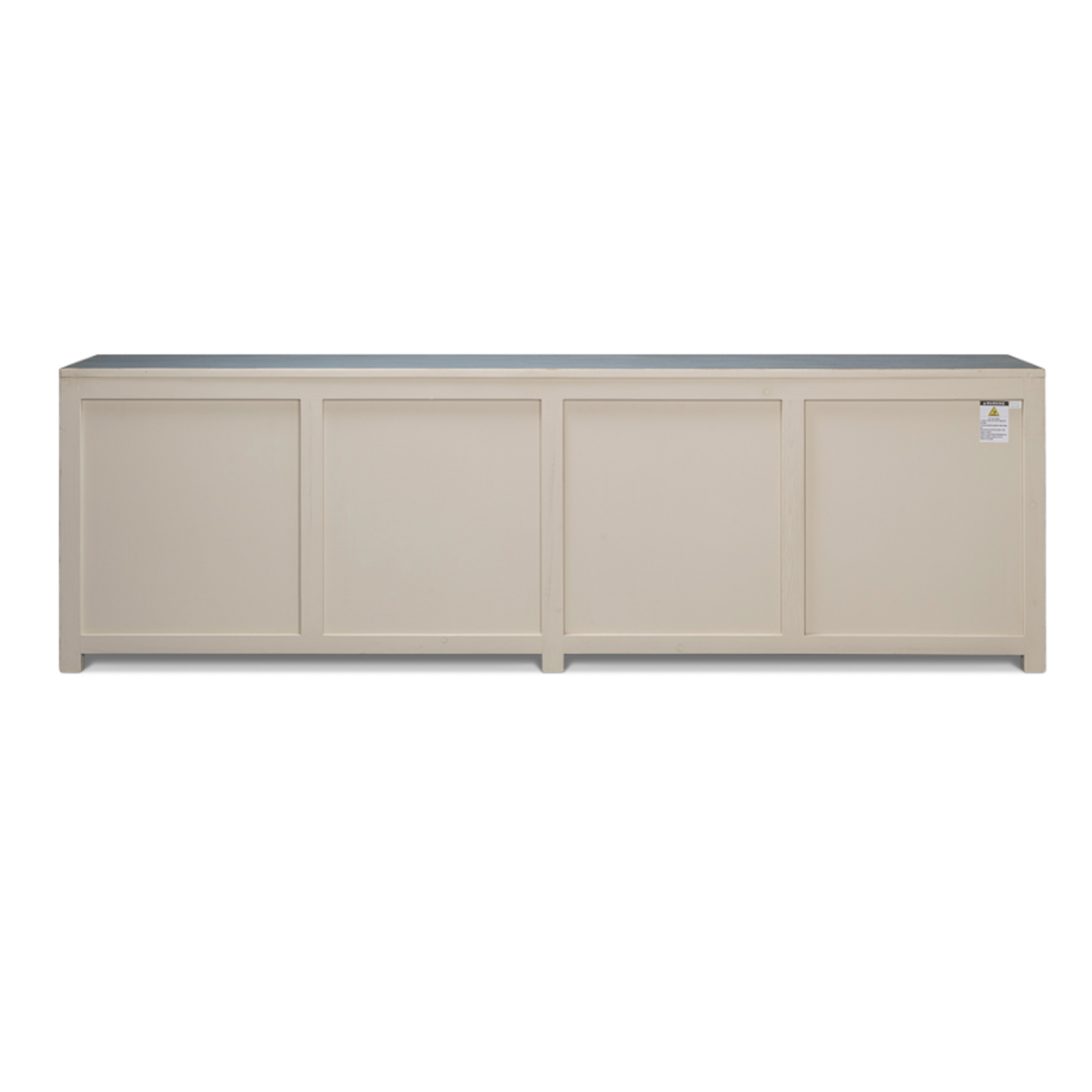 Outside The Box 122x19x38 Eight Is Enough Reclaimed Pine 8 Door Sideboard In Blue / Gray