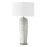 Outside The Box 33" Uttermost Arden Smoky Blue Ceramic Table Lamp
