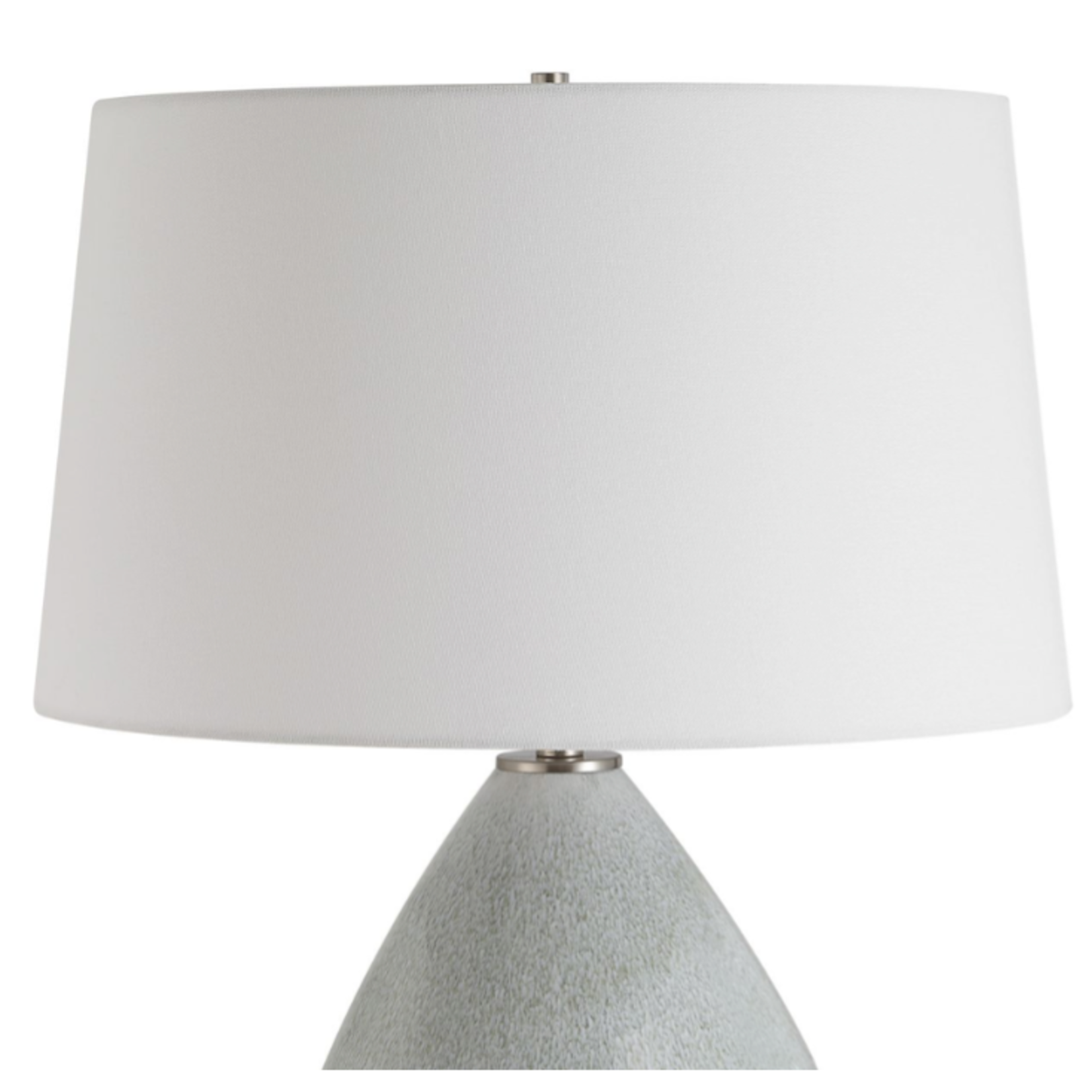 Outside The Box 24" Uttermost Moray Cream & Gray Ceramic Glaze Table Lamp