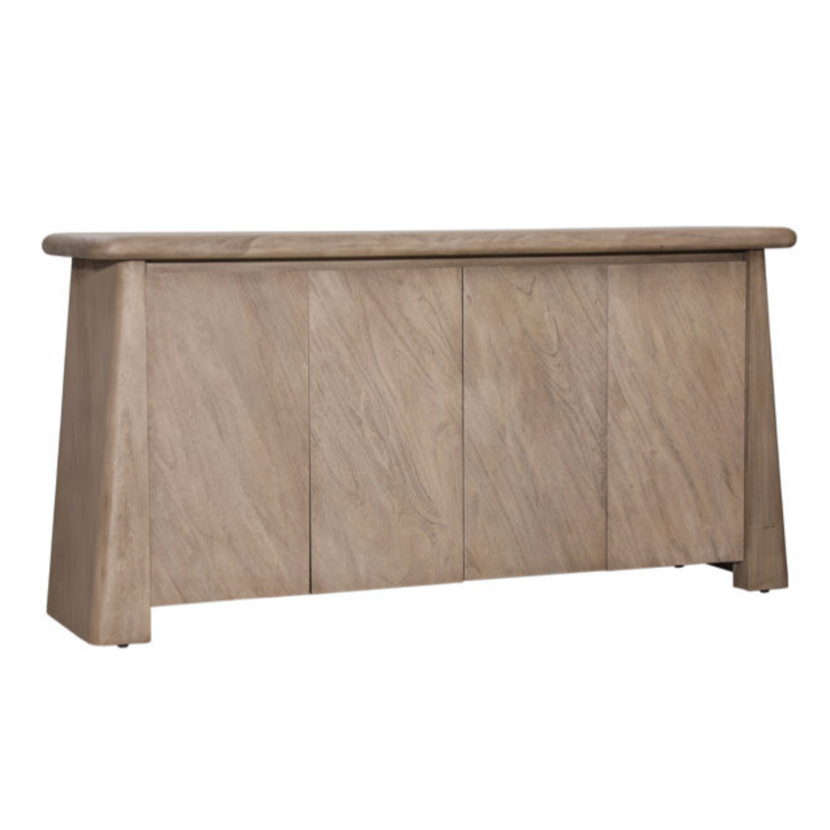 Outside The Box 69x20x35 Marci Natural Acacia Wood 4 Door Sideboard