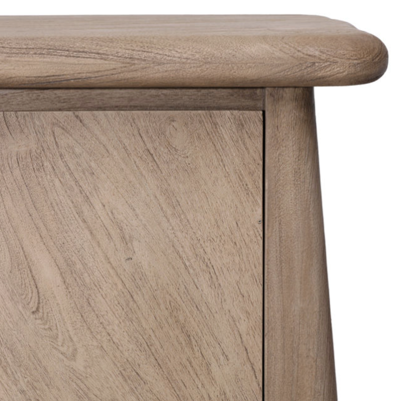 Outside The Box 69x20x35 Marci Natural Acacia Wood 4 Door Sideboard