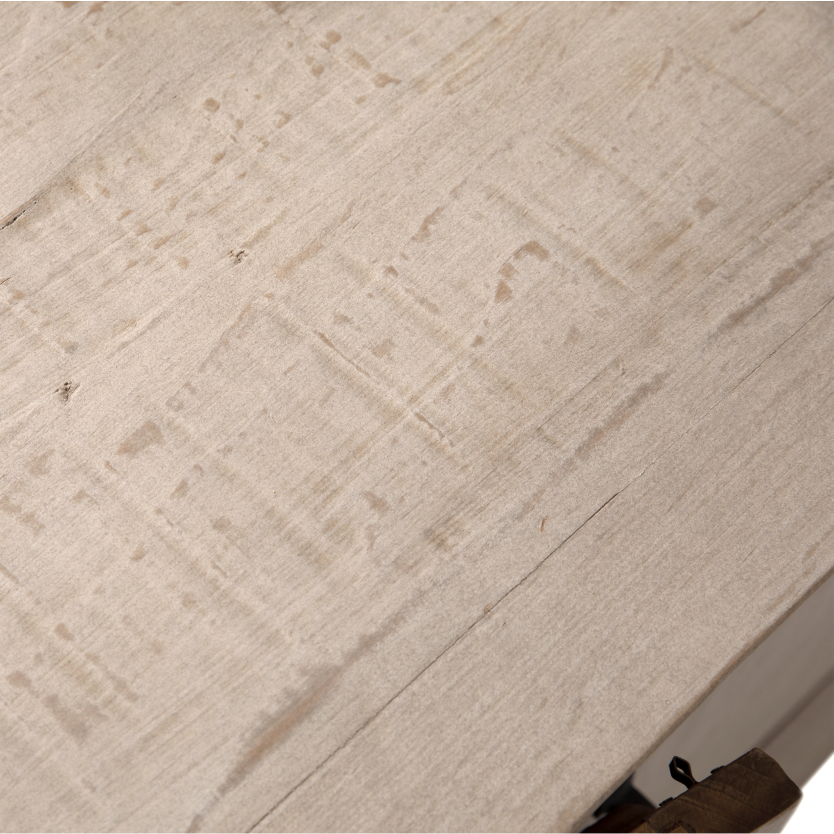 Outside The Box 84x18x36 Sonya Light Gray Wash Reclaimed Pine Wood  4 Door Sideboard