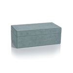 Outside The Box 10x5 Cote D'Azur Blue Suede Lux Box
