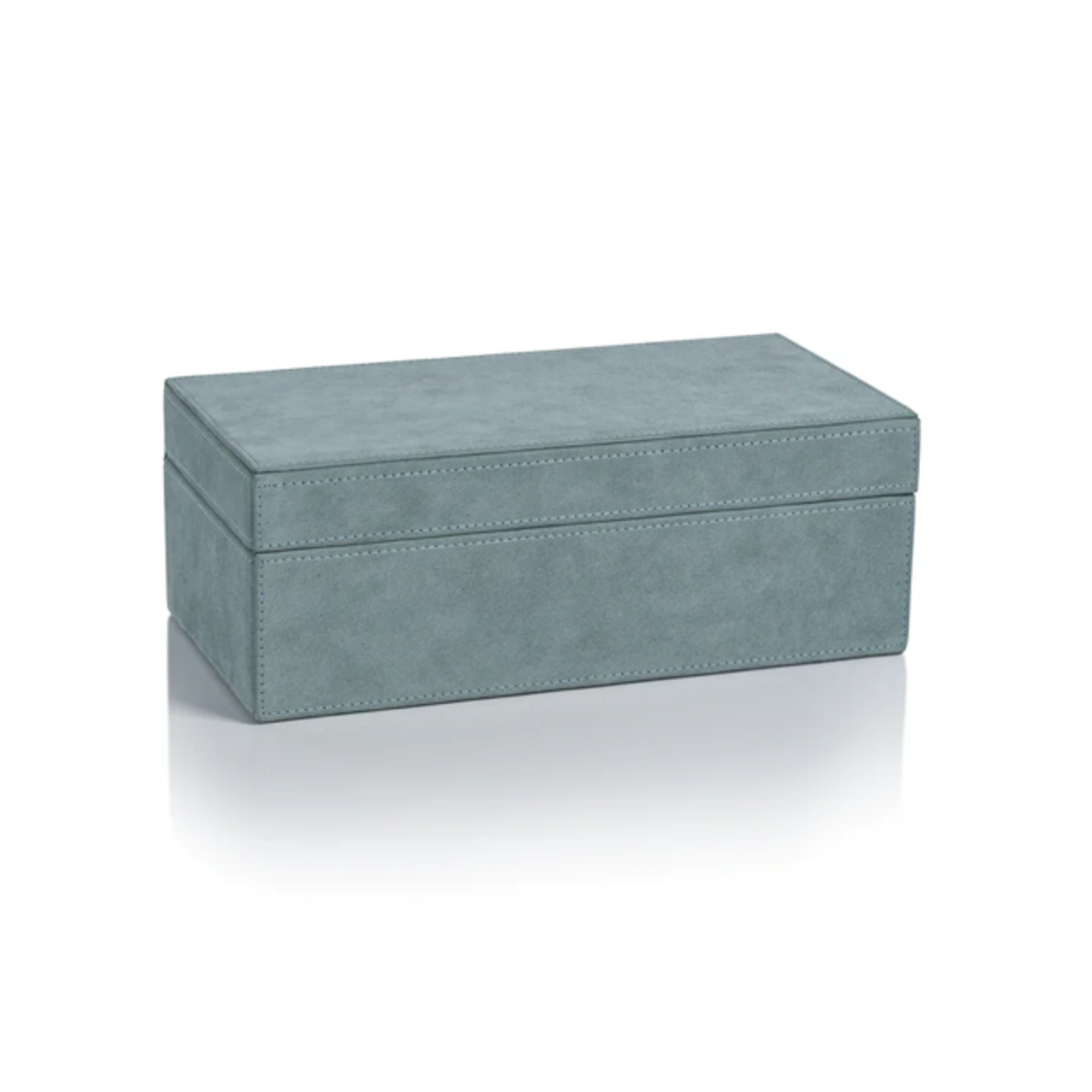 Outside The Box 10x5 Cote D'Azur Blue Suede Lux Box