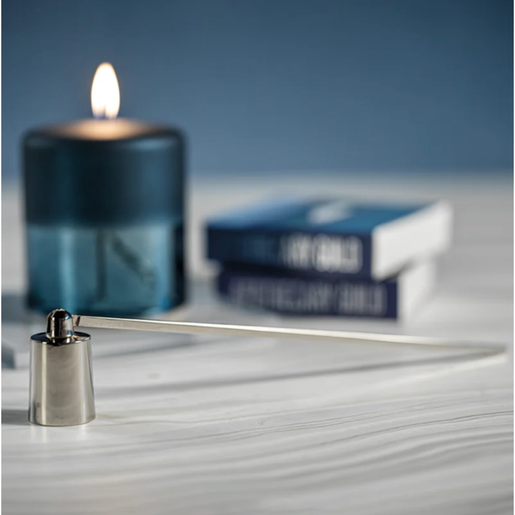 Outside The Box Polished Nickel Brass Candle Snuffer