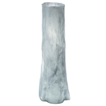Outside The Box 20" Sequoia Hand Blown Glass Vase In Light Blue