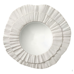 Outside The Box 43" Millstone White Artisan Crafted Resin Mirror