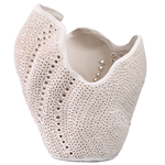 Outside The Box 14" Eclipse White Porcelain Vase