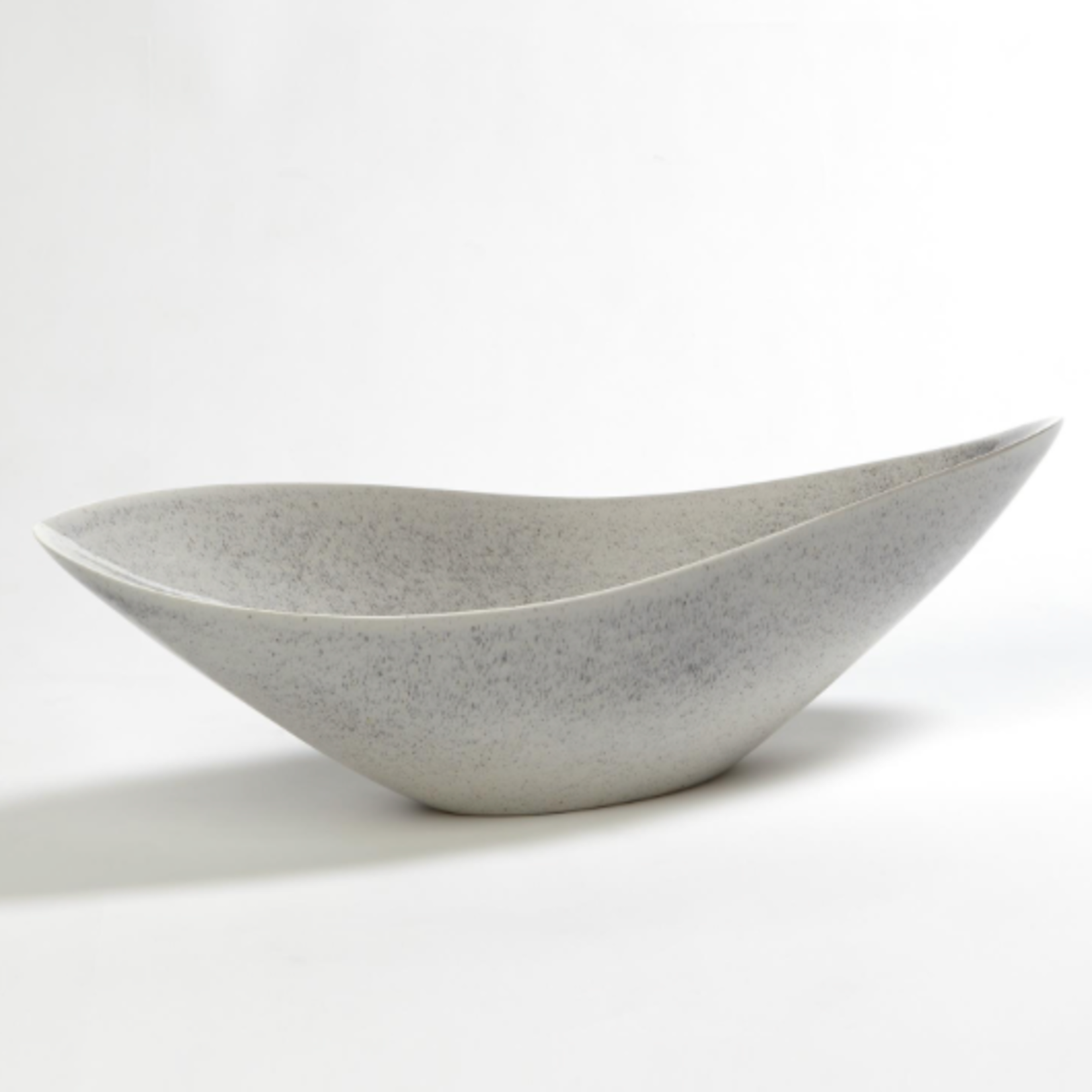 Outside The Box 24" Sexy Silhouette Gray Oval Bowl