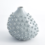 Outside The Box 12" Sea Coral Blue & Green Glazed Ceramic Vase