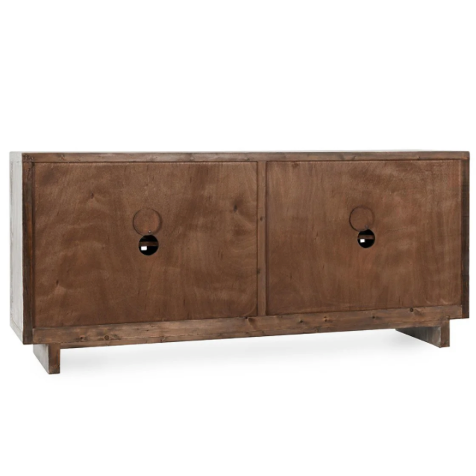 Outside The Box 81x19x36 Bast Reclaimed Pine Wood 4 Door Sideboard
