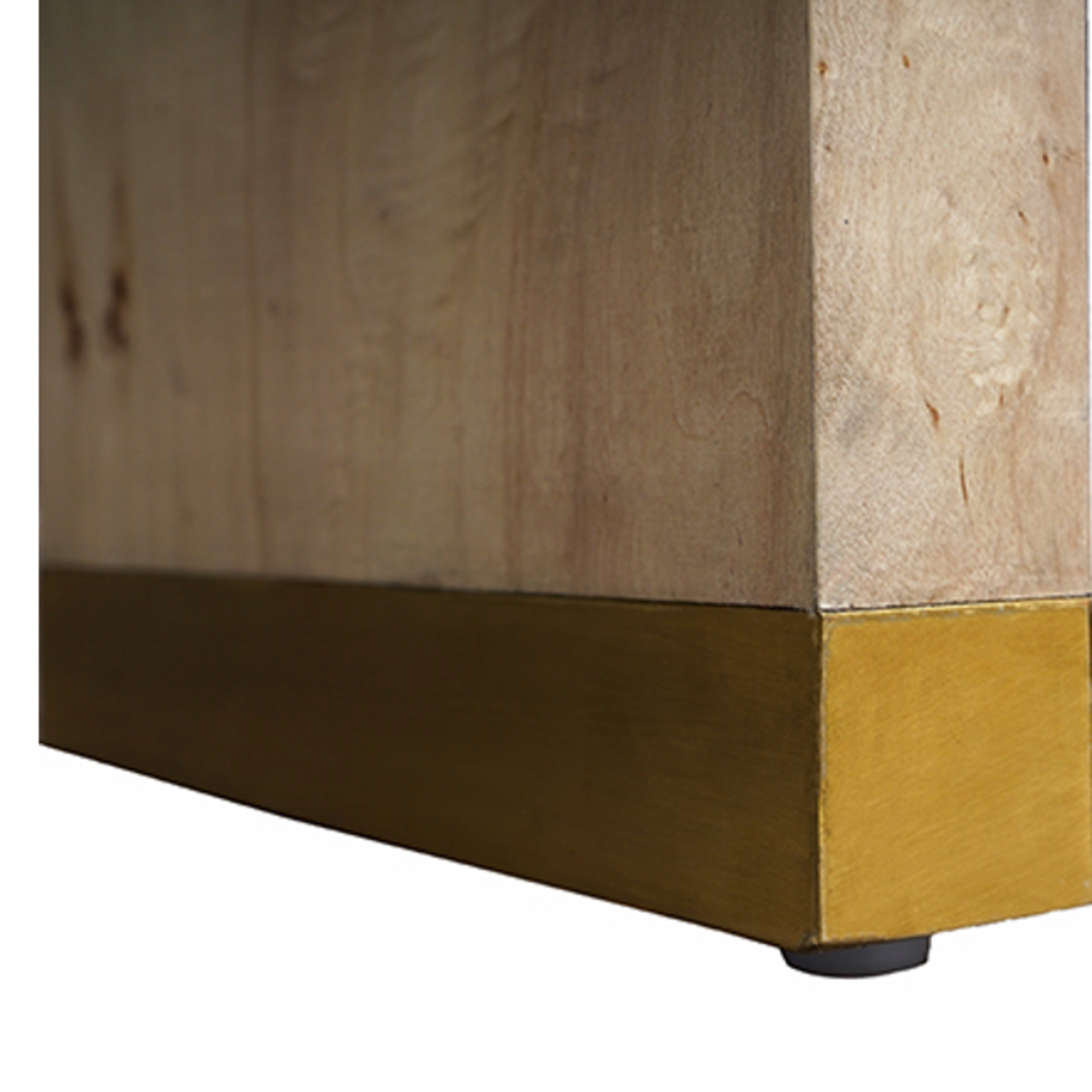 Outside The Box 60x14x32 Mapa Burl  Wood Hand Made Console Table