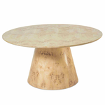 Outside The Box 48x30 Mapa Burl Wood Hand Made Dining Table