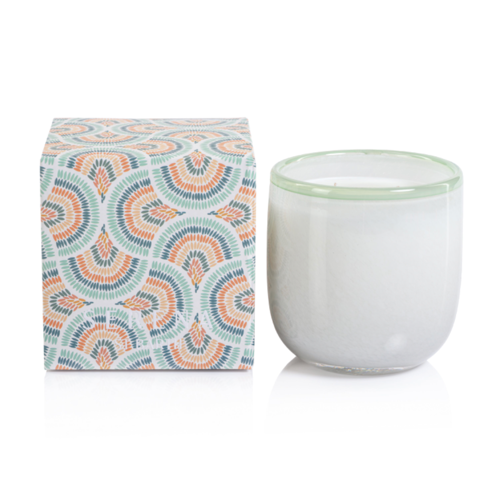 Outside The Box 14.5 oz. Serena St. Barth 2 Wick Candle In Citron Vert Poivre