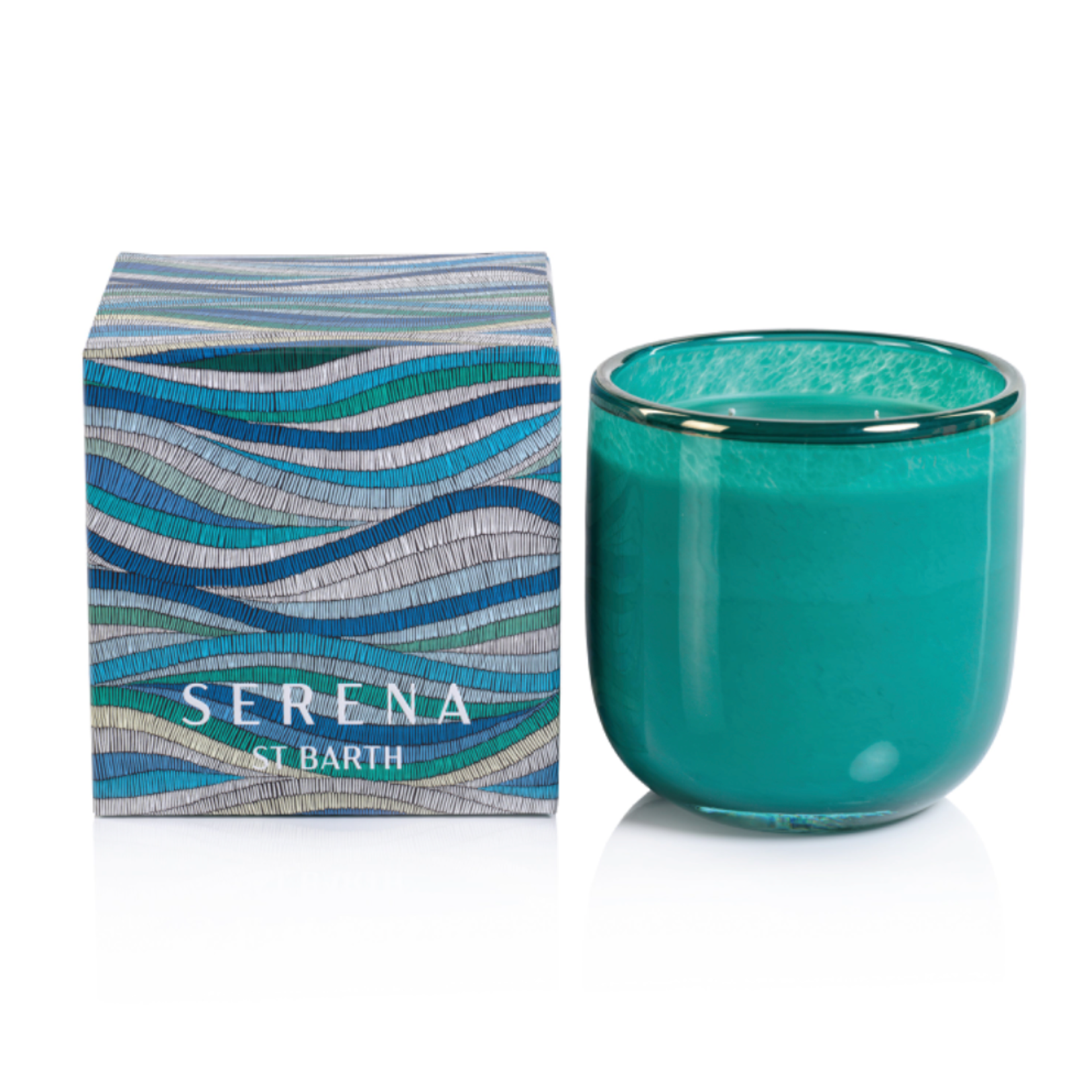 Outside The Box 14.5 oz. Serena St. Barth 2 Wick Candle In Lemon Thyme