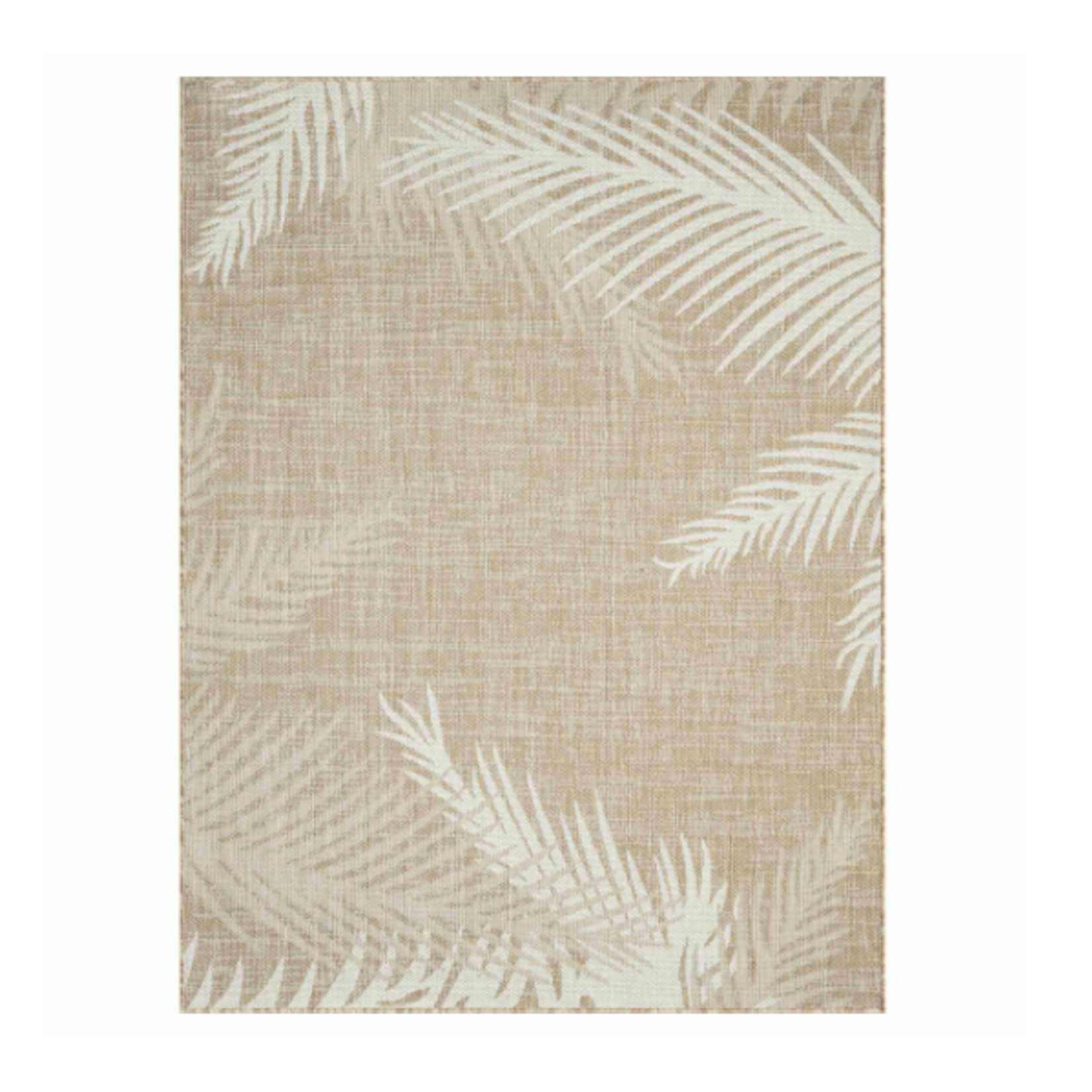 Outside The Box 7' 9" x 9' 5" Captiva 100% Polypropylene Area Rug In Beige / Ivory - 82602