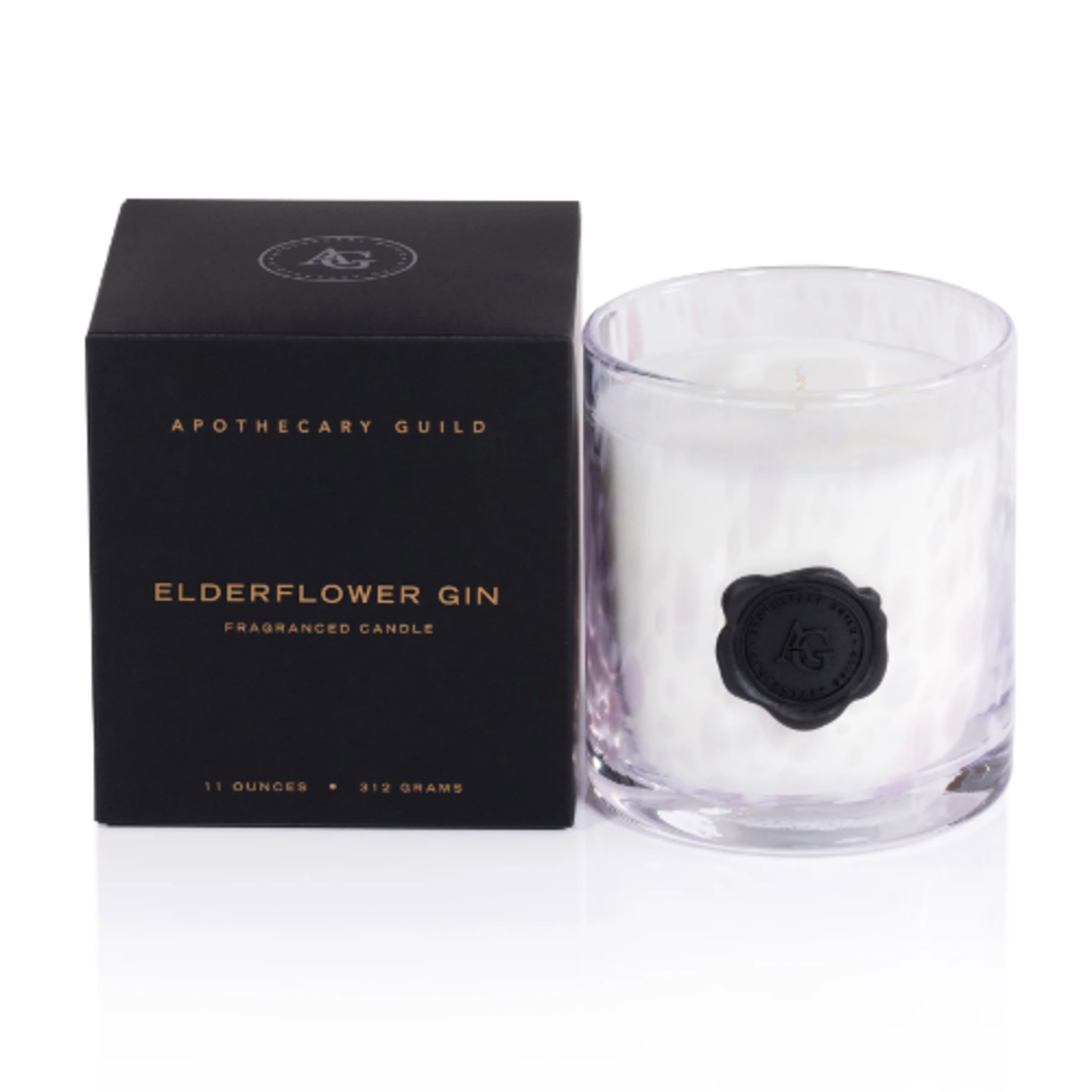 Outside The Box 4" Apothecary Elderflower Gin Scented Candle With Gift Box