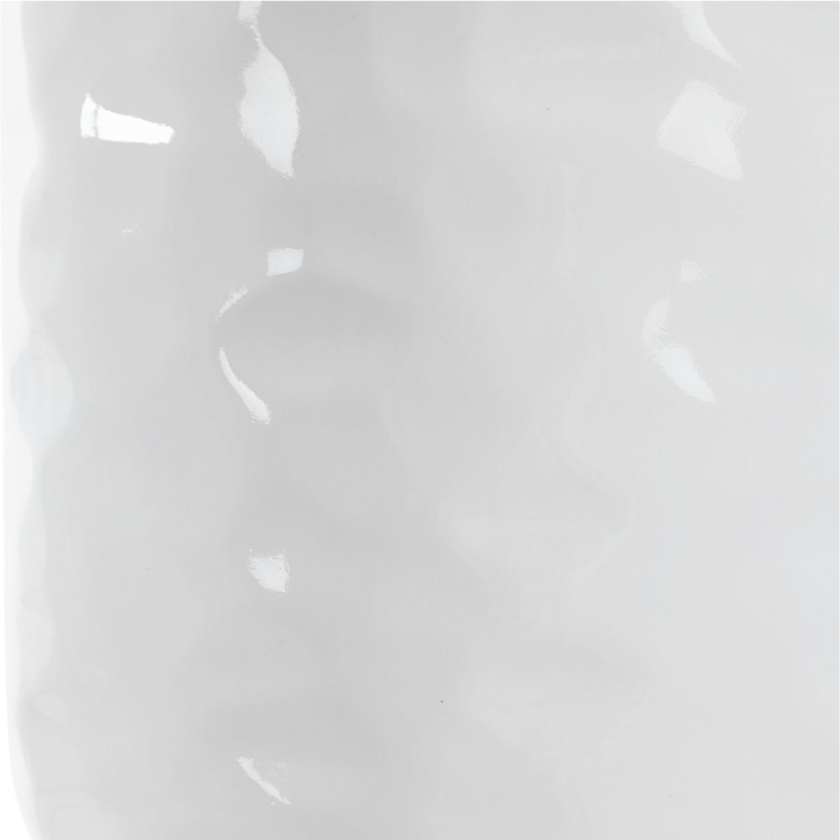 Outside The Box 29" Uttermost Iona White Glaze Ceramic Table Lamp