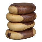 Outside The Box 20x14x21 Carrillo Suar Wood Accent Table / Stool