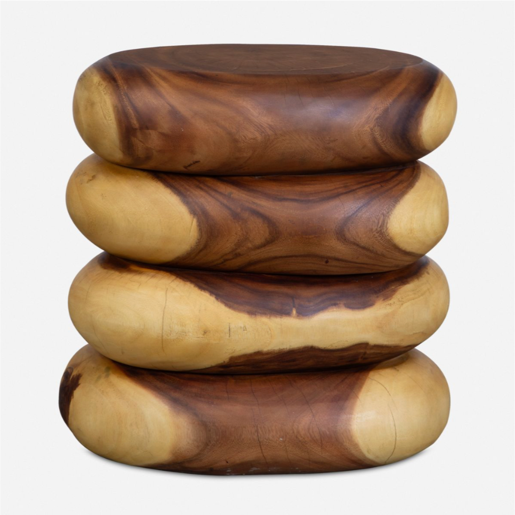 Outside The Box 20x14x21 Carrillo Suar Wood Accent Table / Stool