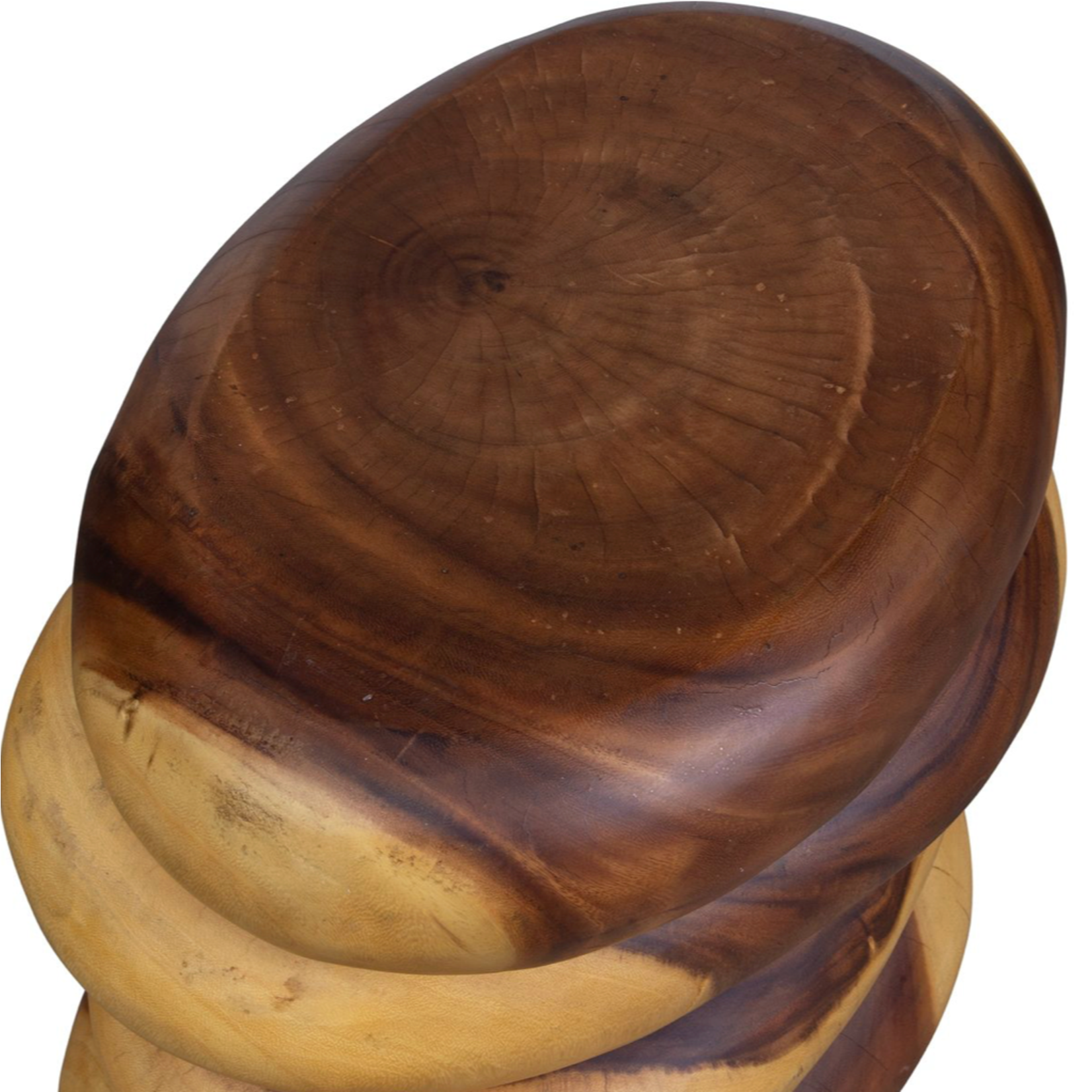 Outside The Box 20x14x21 Carrillo Suar Wood Accent Table / Stool