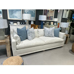 Outside The Box 100" Sylvie Bone White Kid Proof Performance Upholstered Cloud Sofa BU104-43 (AA)