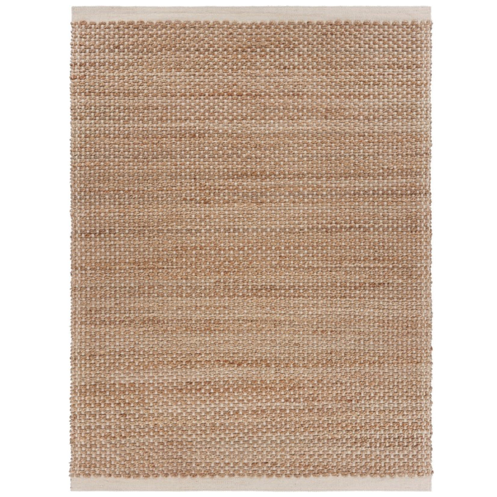 Outside The Box 9' x 12' Natural Fiber Hand Woven Jute / Cotton Blend Area Rug In Natural - 03386