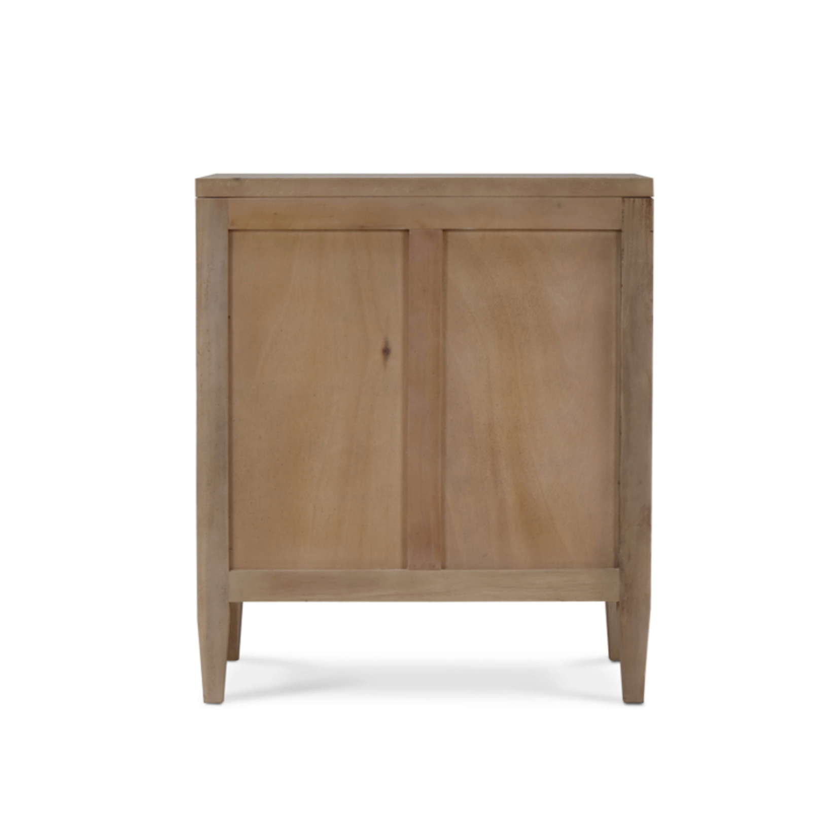 Outside The Box 28x18x32 Set Of 2 Belgravia Mahogany & Rattan 2 Drawer Nightstand In Sandbar