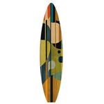 Outside The Box 60x14 Reminiscent Surfboard III Birchwood Art