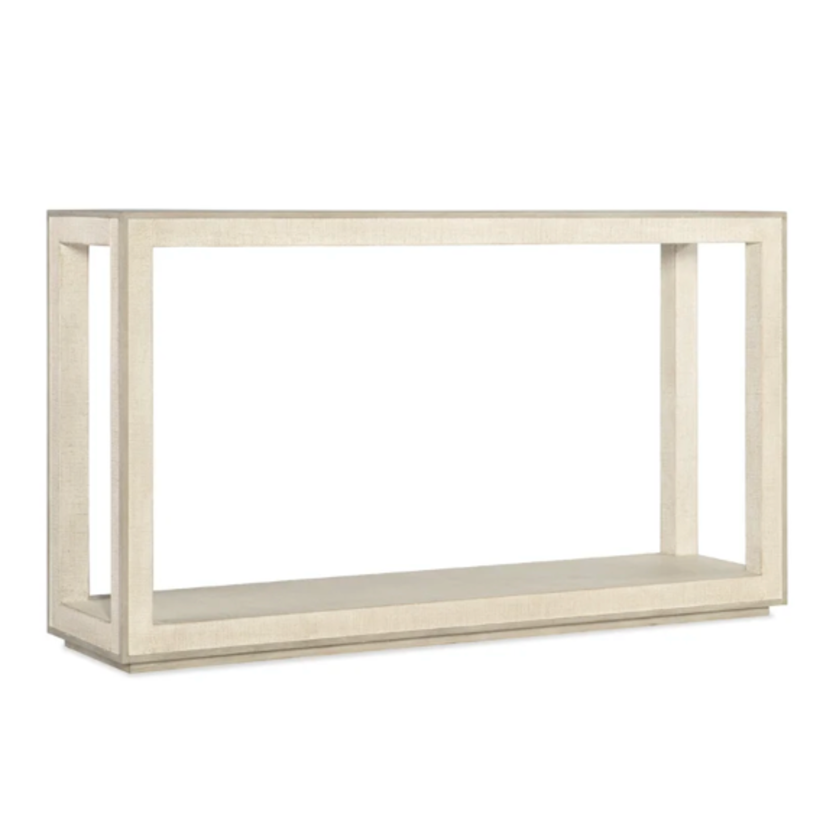 Outside The Box 58x15x34 Hooker Furniture Cascade Burlap Rectangle Console Table