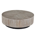 Outside The Box 48x15 Colton Reclaimed Wood Round Coffee Table