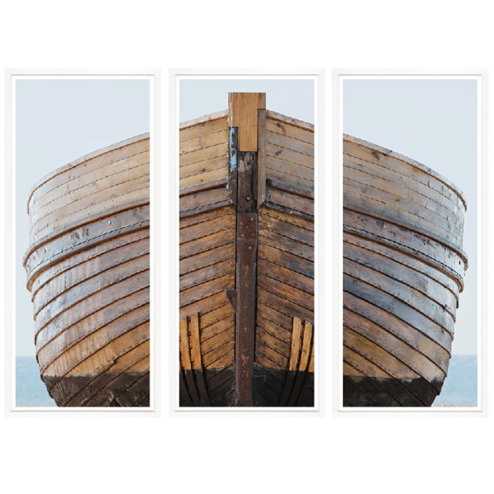 Outside The Box 67x50 Trowbridge Ben Wood Triptych Boat Bow 5