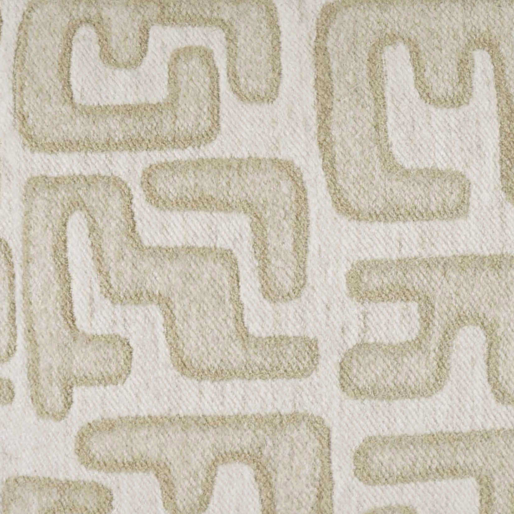 Outside The Box 24x24 Bantu Square Feather Down Pillow In Linen - DV KAP