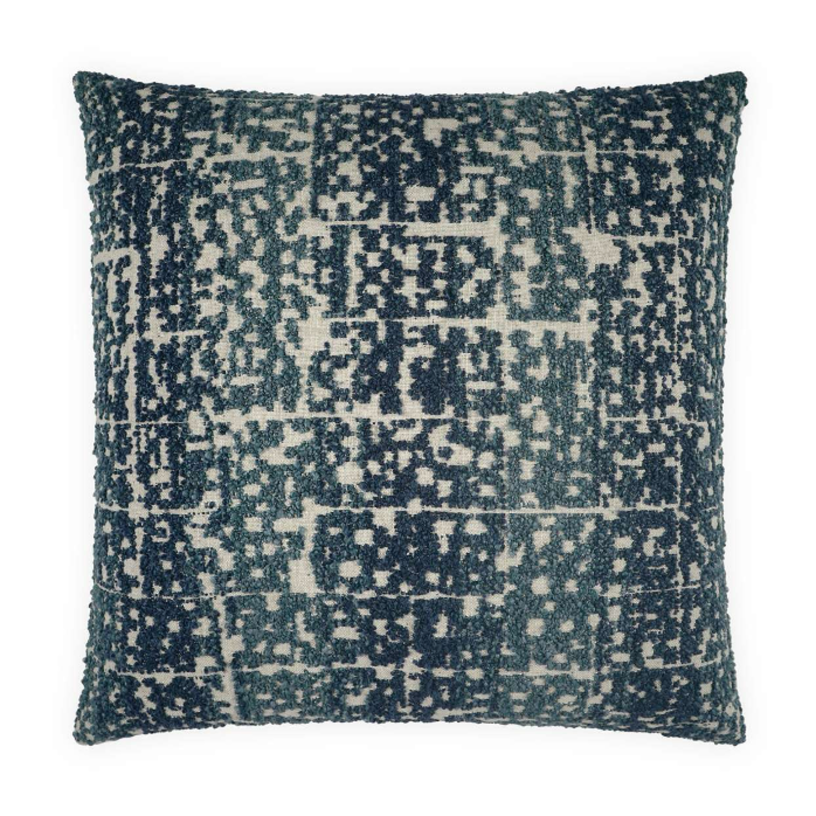 Outside The Box 24x24 Kakura Square Feather Down Pillow In Indigo - DV KAP