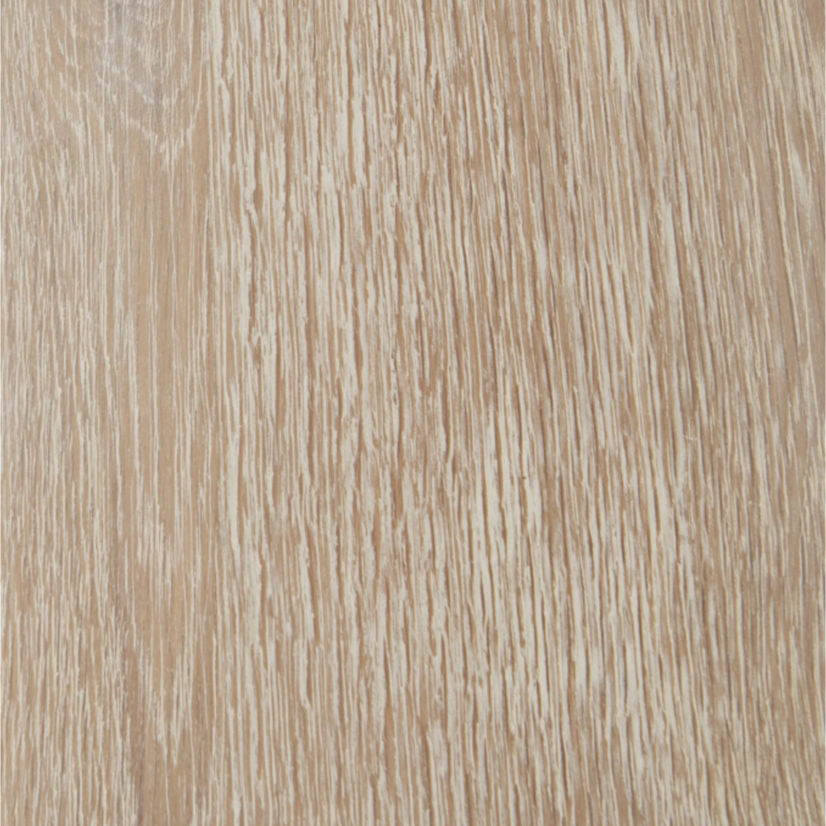 Outside The Box 55" Arbor Solid Oak White Washed Wood Round Dining Table