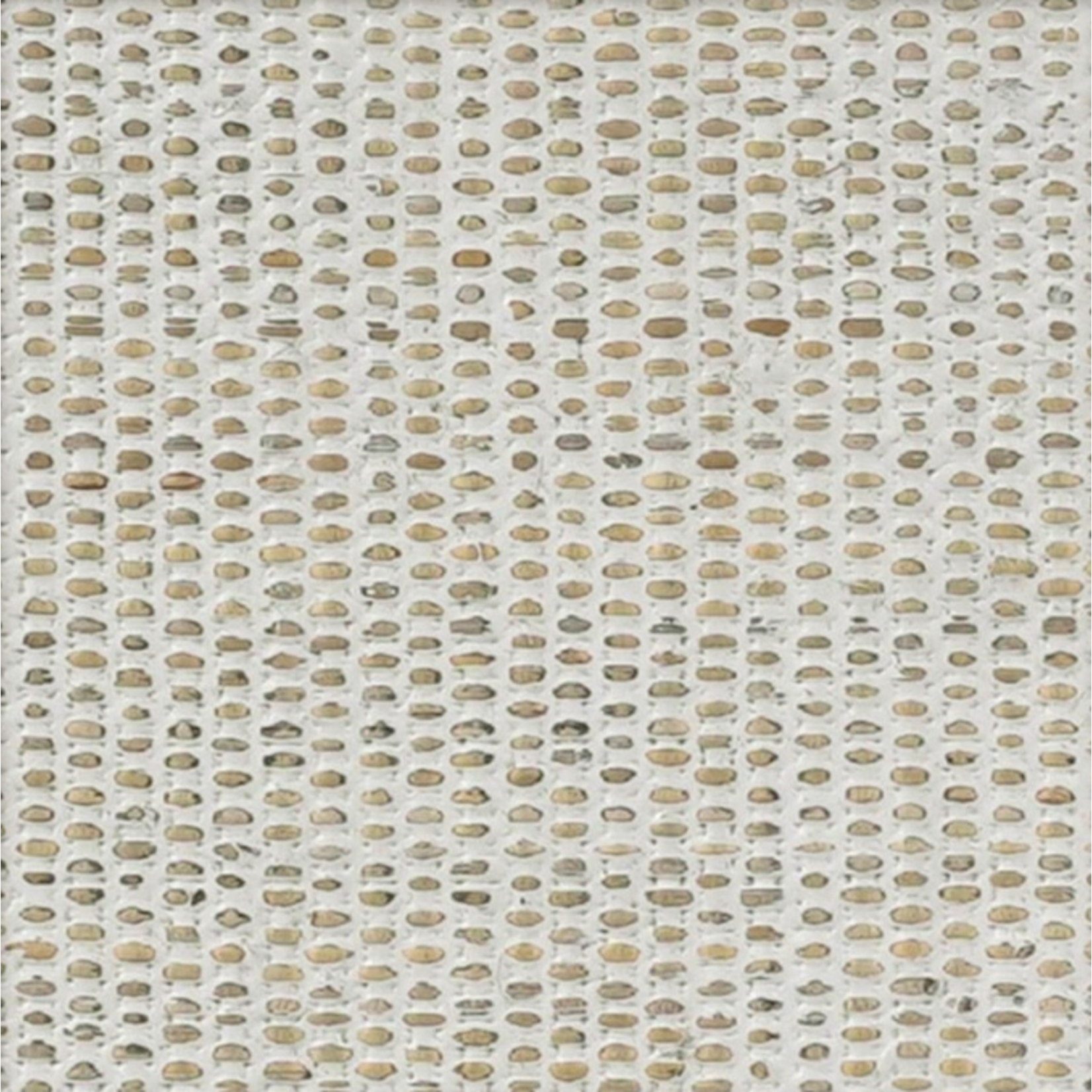 Outside The Box 58x20x34 Kagu Mahogany 6 Drawer Dresser Wrapped In White Rattan - RT01