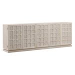 Outside The Box 107x18x38 Harrison White Wash Elm Wood 5 Door Sideboard