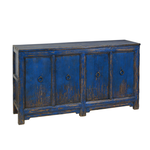 Outside The Box 63x18x36 Amherst Dark Blue Buffet Cabinet