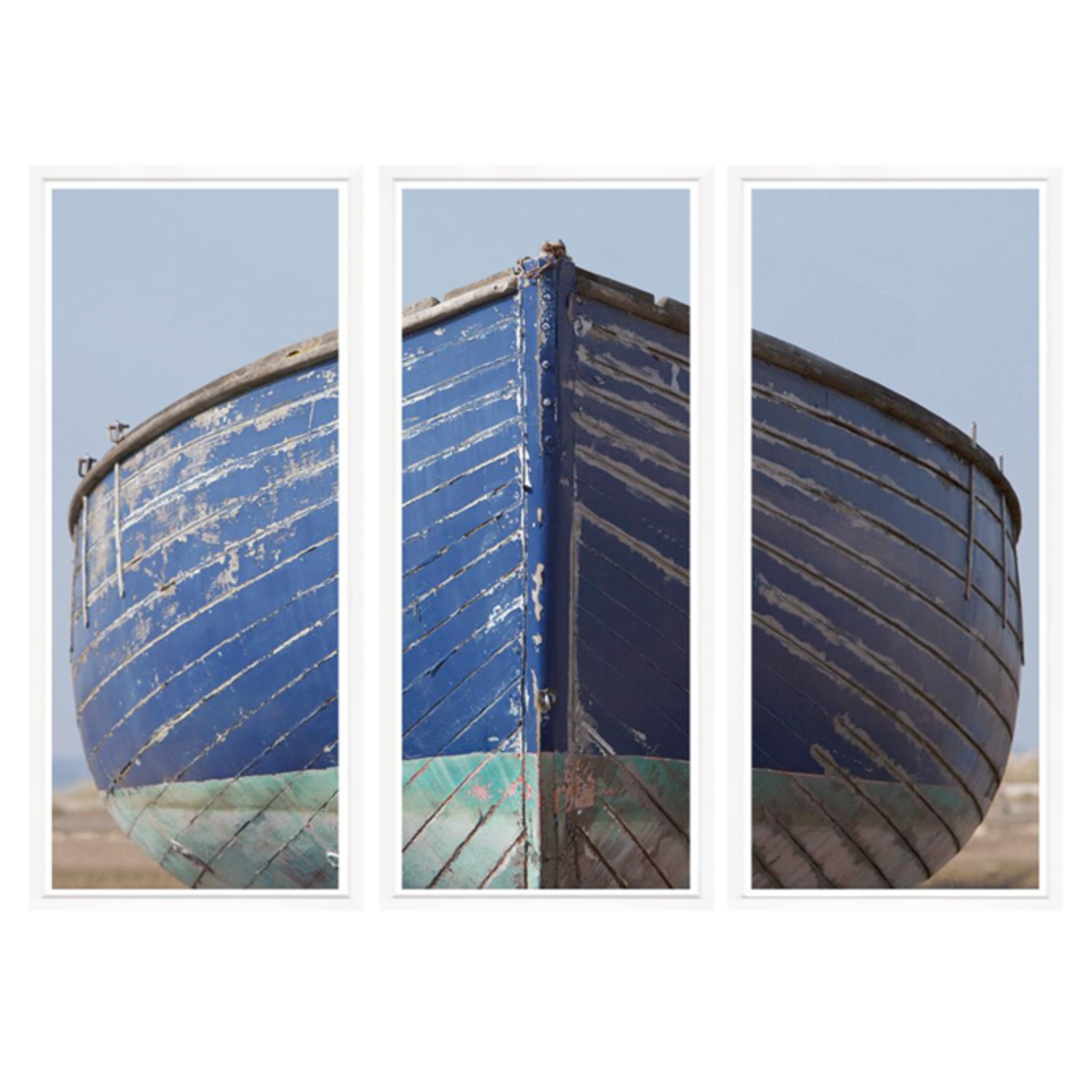 Outside The Box 67x49 Trowbridge Ben Wood Triptych Boat Bow VI