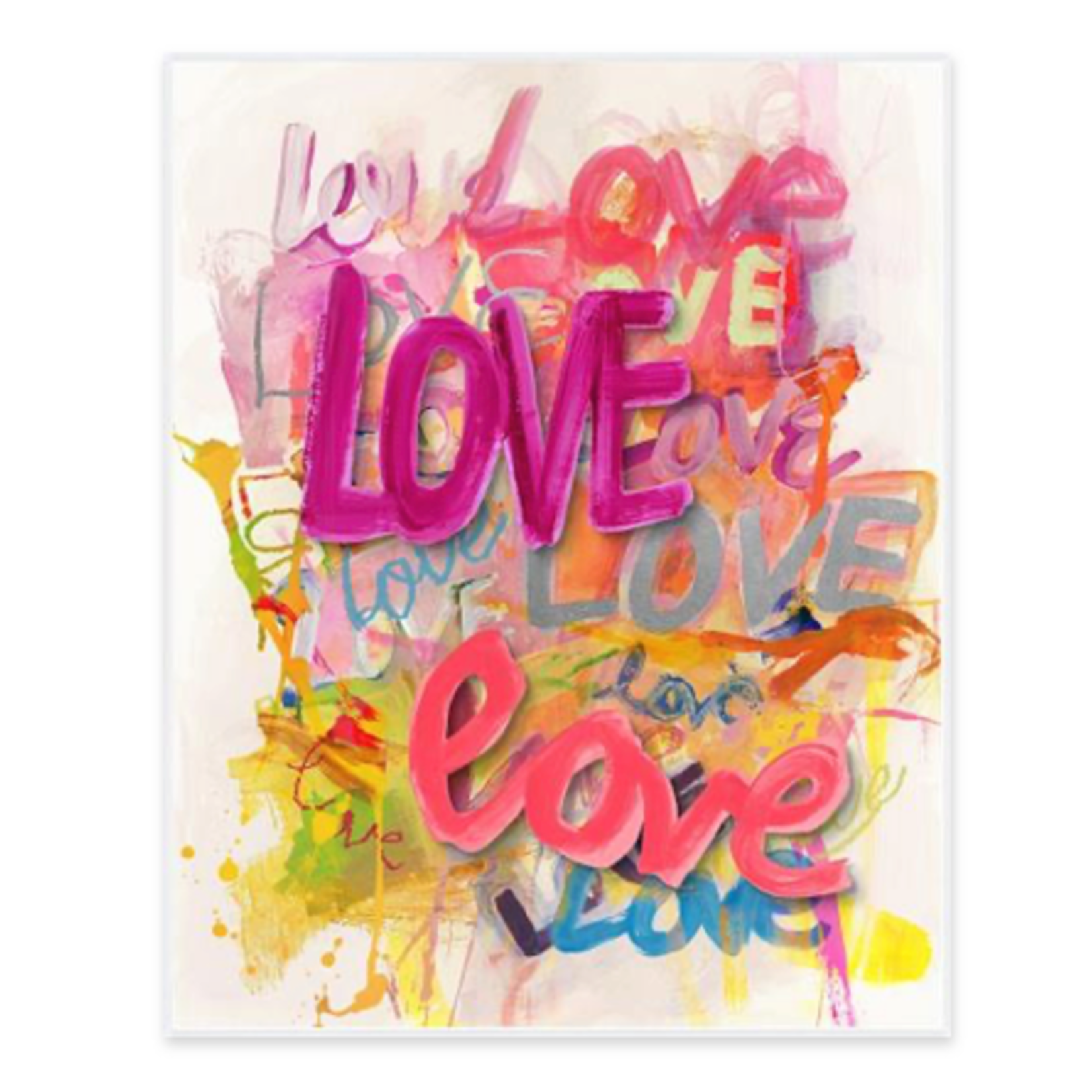 Outside The Box 50x40 "Love is in the Air" Framed Art