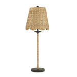 Outside The Box 34" Currey & Co Annabelle Natural Water Hyacinth Table Lamp