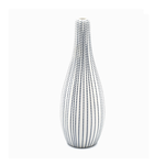 Outside The Box 6" Modo Mini White & Blue Dots Handcrafted Porcelain Bud Vase