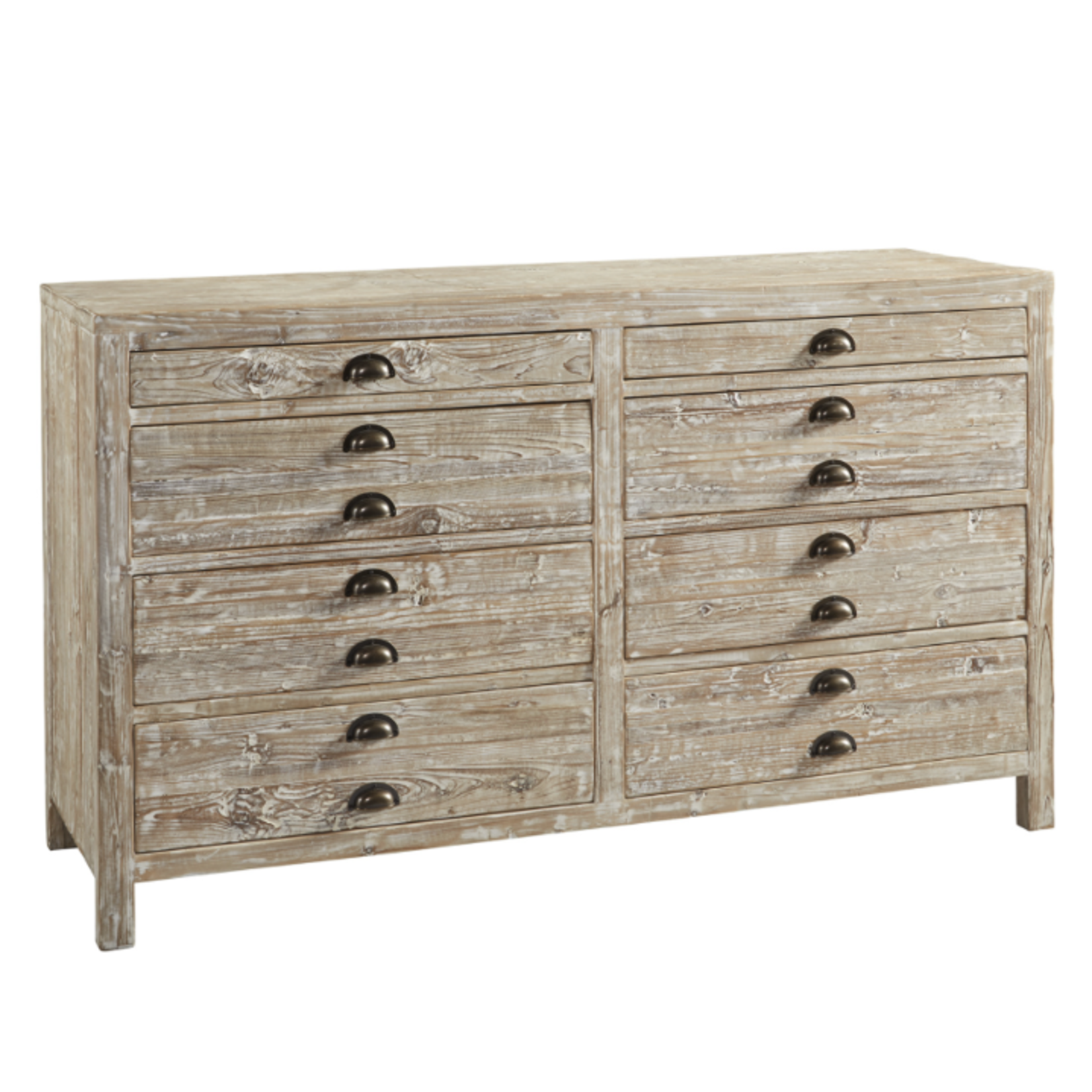 Outside The Box 61x19x36 Apothecary Solid Reclaimed Elm Chest