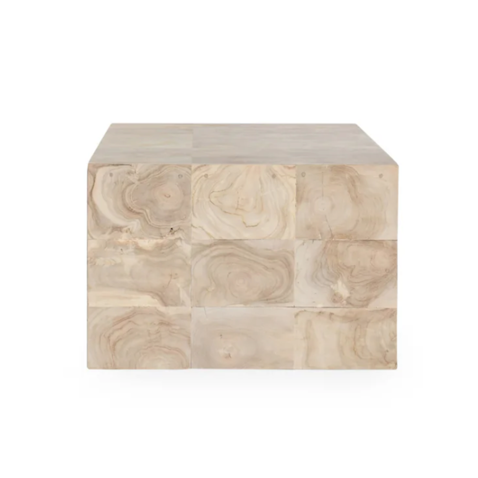 Outside The Box 51x27x18 Anders Solid Teak Wood Rectangular Coffee Table