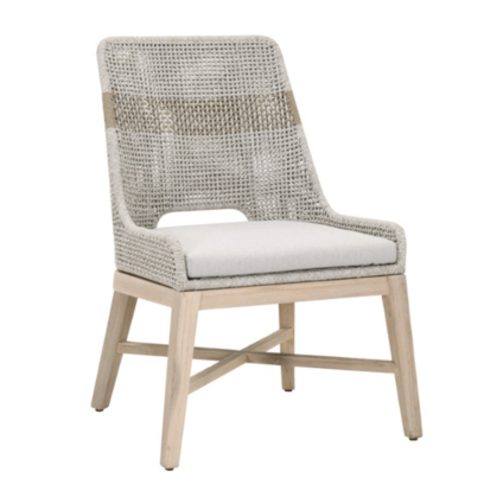 Outside The Box Essentials For Living Tapestry Outdoor Dining Chair Taupe
