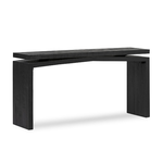 Outside The Box 60x15x31 Callie Pine Reclaimed Wood Console Table In Aged Black