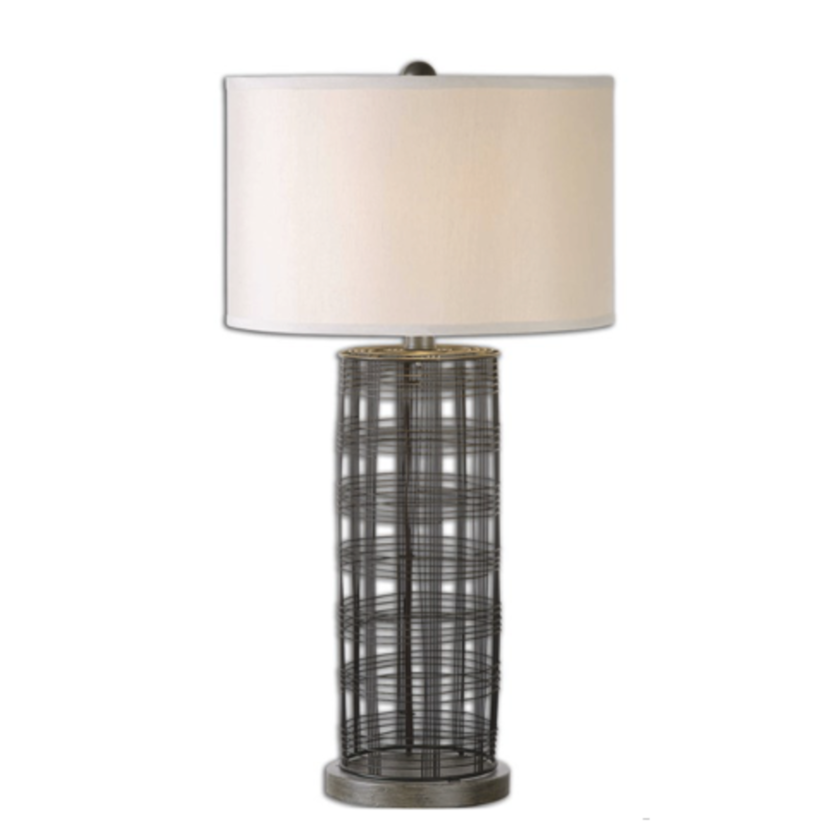 Outside The Box 30" Uttermost Engel Dark Rustic Bronze Table Lamp