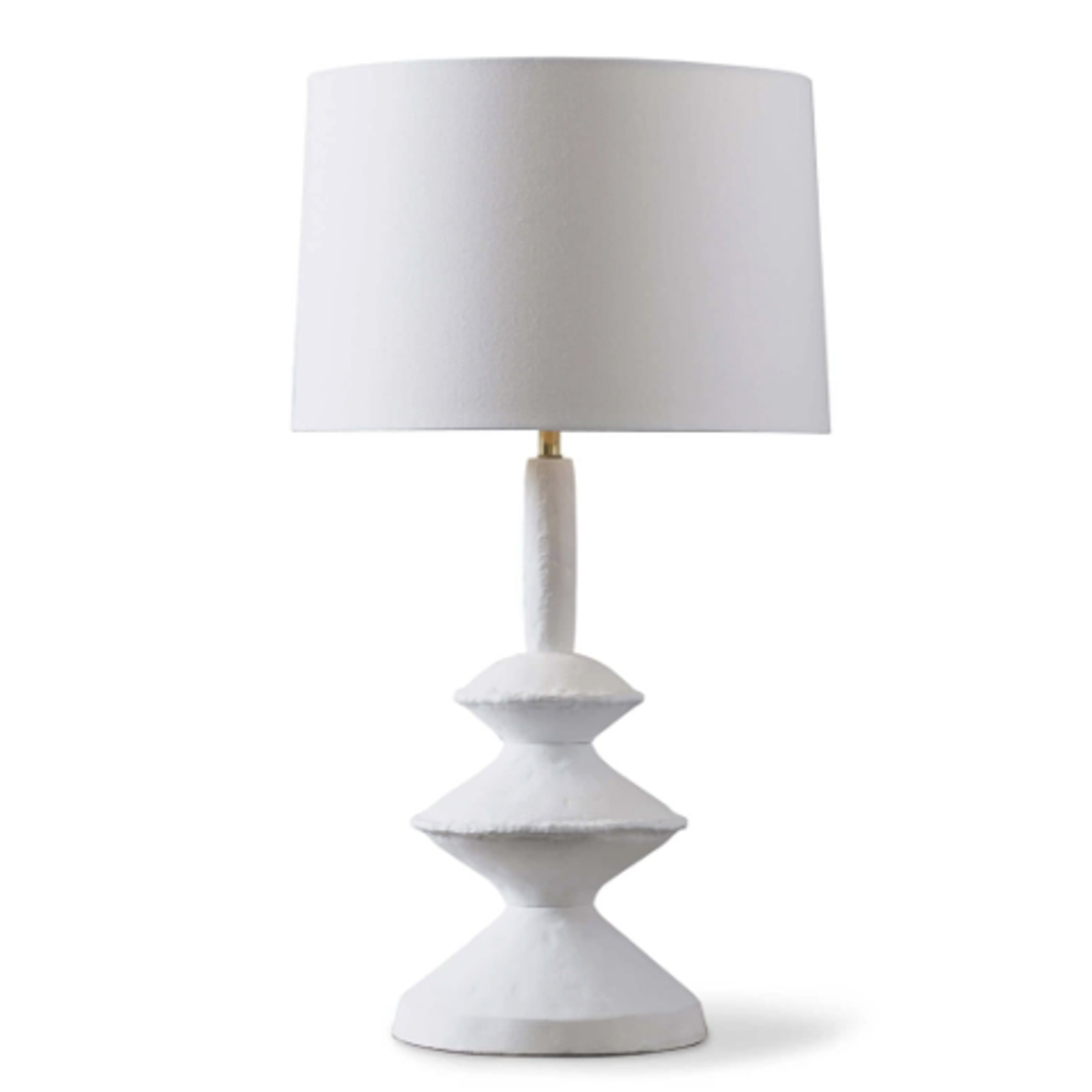 Outside The Box 28" Regina Andrews Hope White Aluminum Table Lamp