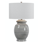 Outside The Box 28" Uttermost Marisa Striped Table Lamp